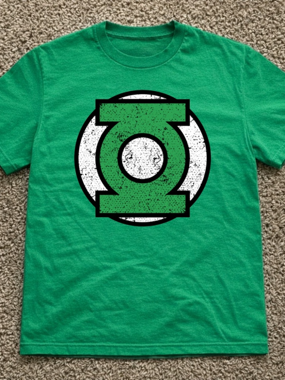 Green Graphic Green Lantern T-Shirt, superhero retro tv show tee, fans gift